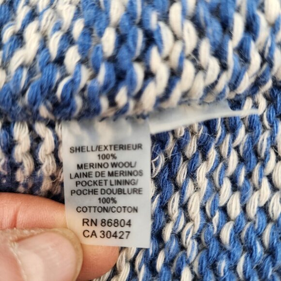 MAGASCHONI Merino Wool Double Breasted Thick Winter Knit Coat Cardigan - Picture 4 of 4